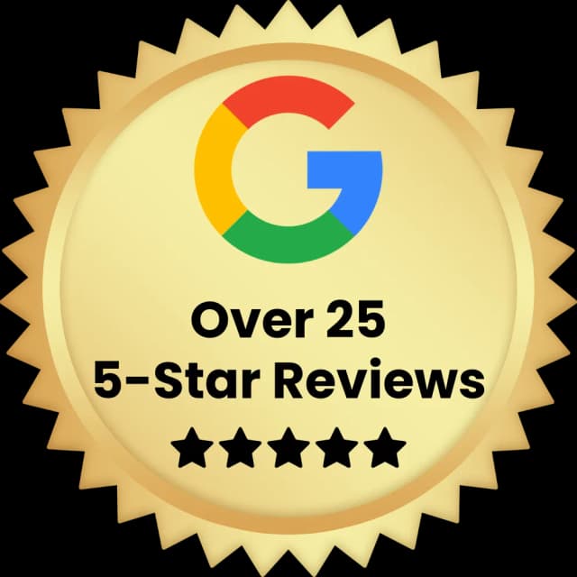 Over 25 5-Star Reviews