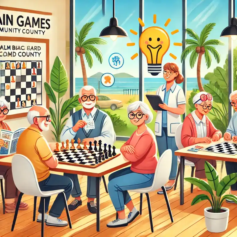 Sharpen Your Mind: Top Brain Games for Seniors in Palm Beach County